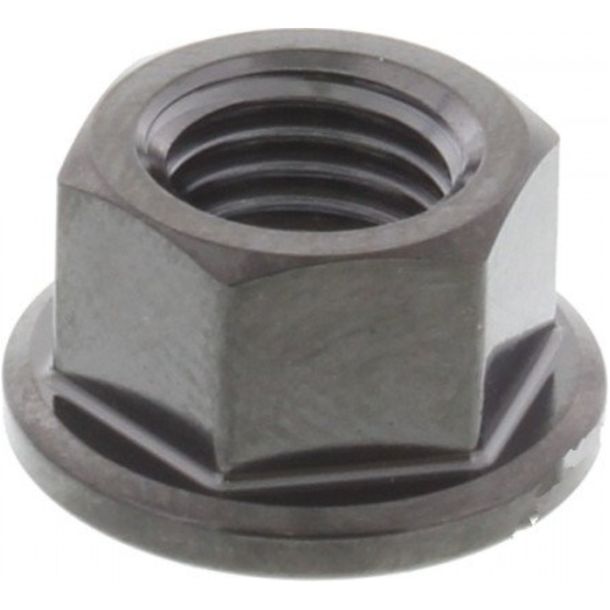 Mutter Kettenrad JMP Bolt M10x1,25mm Titan schwarz für Suzuki GSX 12 FA F / GSF Bandit SA N S 50 / 80 / 90 / 110 / 125 / 150 / 160 / 185 / 200 / 250 /