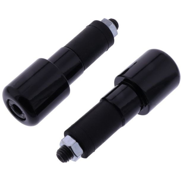 Lenkerenden JMP Stahl schwarz 17mm