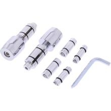 Lenkerenden JMP Aluminium chrom 17/12mm innen