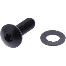 Śruba JMP owalna Śruba M4x0.5mm 12mm aluminium czarna