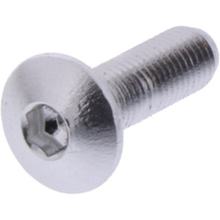 Śruba JMP owalna Śruba M4x0.5mm 12mm aluminium srebrna