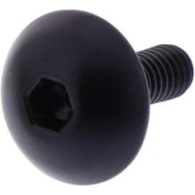Śruba JMP owalna M4x0.7mm 12mm aluminium czarna