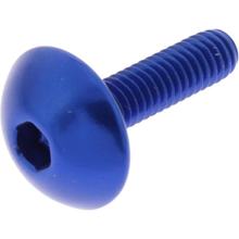 Vis d'objectif JMP Bolt M4x0,7 mm 15 mm aluminium bleu