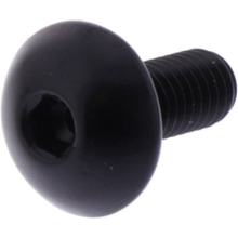 Śruba JMP owalna Śruba M5x0.8mm 12mm aluminium czarna