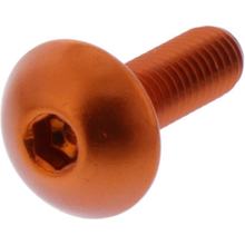 Śruba owalna JMP Śruba M5x0.8mm 16mm aluminium pomarańczowa