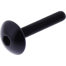 Vis ovale JMP Bolt M5x0,8 mm 30mm aluminium noir