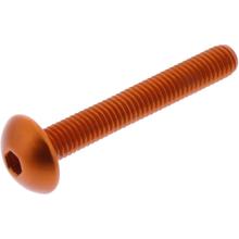 Vis ovale JMP Bolt M5x0,8 mm 35mm aluminium orange