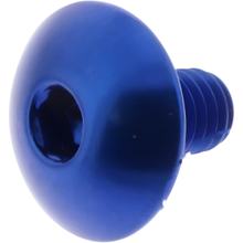 Lensbout JMP Bolt M6x1,00mm 10mm Aluminium blauw