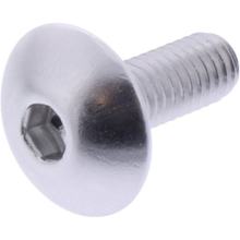 Linskopbout JMP Bout M6x1,00mm 16mm Aluminium zilver