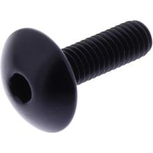 Lensbout JMP Bolt M6x1,00mm 20mm Aluminium zwart