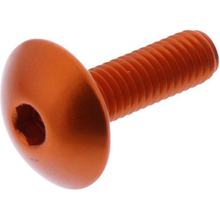 Vis ovale JMP Bolt M6x1.00mm 20mm aluminium orange