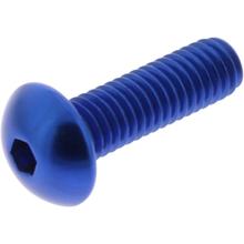 Vis d'objectif JMP Bolt M6x1,00mm 20mm aluminium bleu