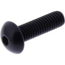 Lensbout JMP Bolt M6x1,00mm 20mm aluminium zwart