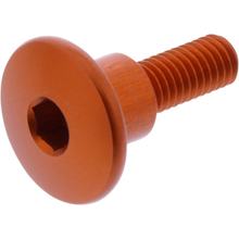 Vis ovale JMP Bolt M6x1.00mm 22mm aluminium orange