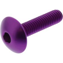 Lensbout JMP Bolt M6x1,00mm 25mm Aluminium paars