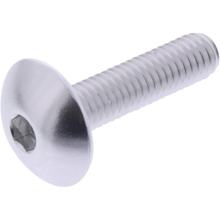 Parafuso de cabeça cilíndrica JMP Bolt M6x1,00mm 25mm Alumínio prata