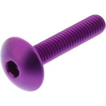 Lensbout JMP Bolt M6x1,00mm 30mm Aluminium paars