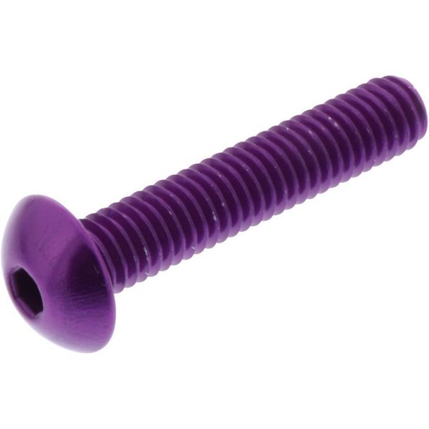 Vis d'objectif JMP Bolt M6x1,00mm 30mm aluminium violet