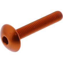 Vis ovale JMP Bolt M6x1.00mm 35mm aluminium orange