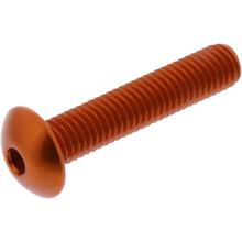 Vis ovale JMP Bolt M8x1,25mm 40mm aluminium orange
