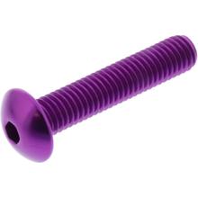 Vis ovale JMP Bolt M8x1,25mm 40mm aluminium violet