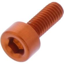 Vis cylindrique JMP M3x0,5 mm 8 mm aluminium orange