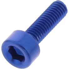 Zylinderschraube JMP Bolt M3x0,5mm 10mm Aluminium blau