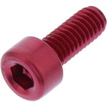 Vis cylindrique JMP Bolt M4x0.7mm 10mm aluminium rouge