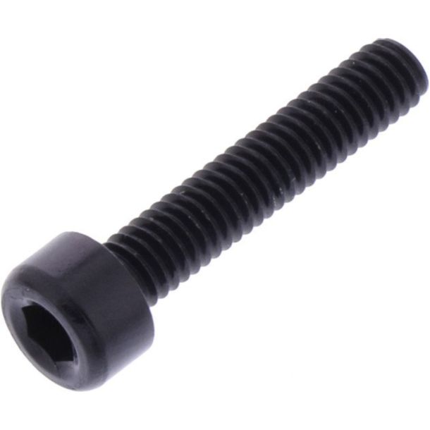 Zylinderschraube JMP Bolt M4x0,7mm 20mm Aluminium schwarz