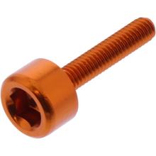 Zylinderschraube JMP Bolt M4x0,7mm 20mm Aluminium orange