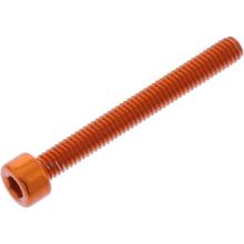 Vis cylindrique JMP M4x0,7 mm 35 mm aluminium orange