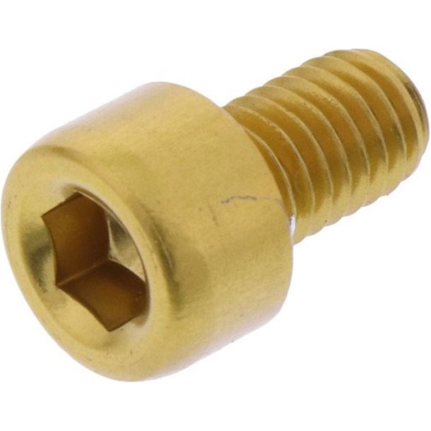 Vite cilindrica JMP Bolt M5x0,8 mm 8mm alluminio dorato