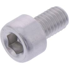 Zylinderschraube JMP Bolt M5x0,8mm 8mm Aluminium silber