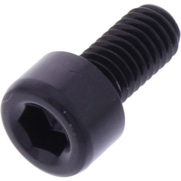 Tornillo cilíndrico JMP Bolt M5x0.8mm 10mm aluminio negro