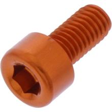 Zylinderschraube JMP Bolt M5x0,8mm 10mm Aluminium orange