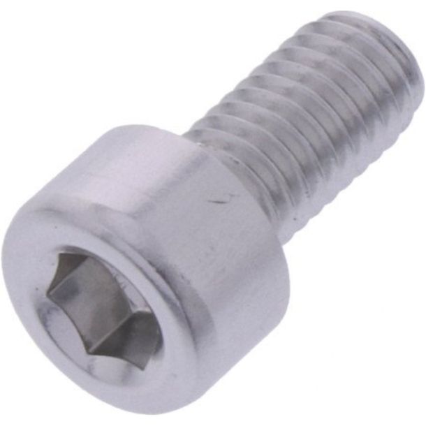 Vis cylindrique JMP Bolt M5x0,8 mm 10 mm aluminium argent