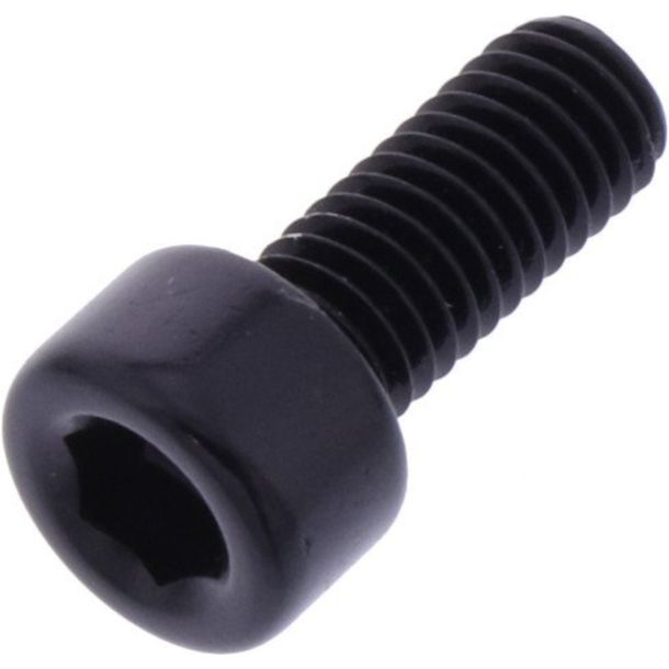 JMP Bolt cylinder screw M5x0.8mm 12mm aluminum black
