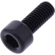 Zylinderschraube JMP Bolt M5x0,8mm 12mm Aluminium schwarz