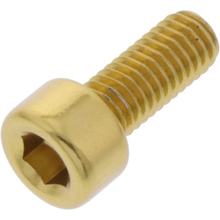 Śruba JMP Śruba do cylindrów M5x0.8 mm 12 mm aluminium złota