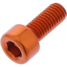 Vis cylindrique JMP M5x0,8 mm 12 mm aluminium orange