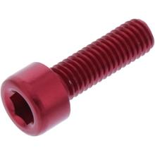 Zylinderschraube JMP Bolt M5x0,8mm 16mm Aluminium rot