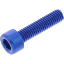 cilinderschroef JMP Bolt M5x0,8mm 20mm aluminium blauw
