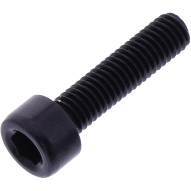 JMP Bolt cylinder screw M5x0.8mm 20mm aluminum black