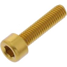 Zylinderschraube JMP Bolt M5x0,8mm 20mm Aluminium gold