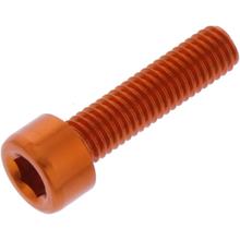 Parafuso de cilindro JMP Bolt M5x0,8mm 20mm Alumínio laranja