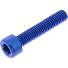 Parafuso cilíndrico JMP Bolt M5x0,8mm 25mm Alumínio azul
