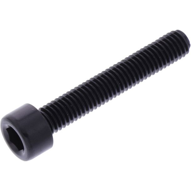 Zylinderschraube JMP Bolt M5x0,8mm 30mm Aluminium schwarz