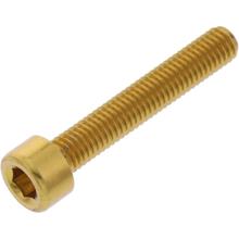 cilinderschroef JMP Bolt M5x0,8mm 30mm aluminium goud