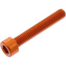 Zylinderschraube JMP Bolt M5x0,8mm 30mm Aluminium orange