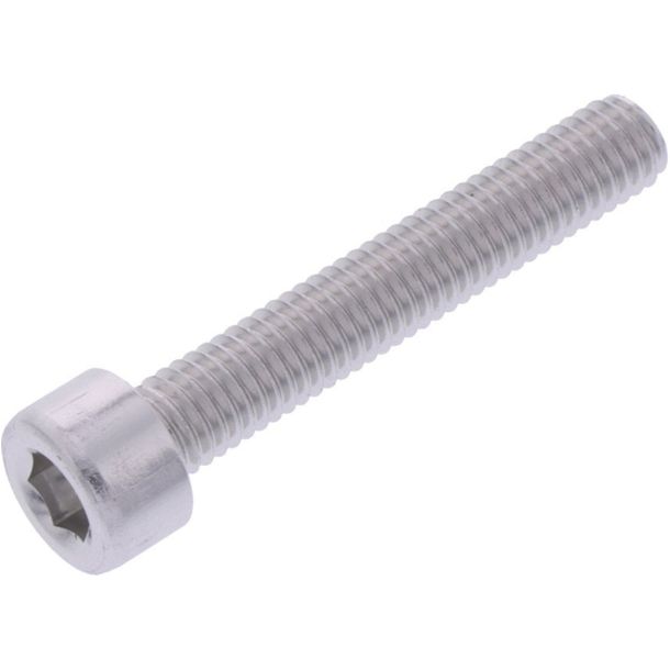 Zylinderschraube JMP Bolt M5x0,8mm 30mm Aluminium silber